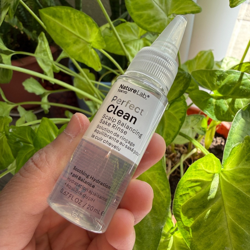NatureLab Tokyo Perfect Clean Scalp Rinse – Travel Size 20ML – New